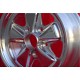 Porsche Fuchs 6x15 ET36 5x130 fully polished 911 -1989, 914 6, 944 -1986, 924 turbo-Carrera GT cerchio wheel llanta jante felge