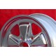Porsche Fuchs 6x15 ET36 5x130 fully polished 911 -1989, 914 6, 944 -1986, 924 turbo-Carrera GT cerchio wheel llanta jante felge