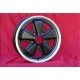 4 pcs. jantes Porsche Fuchs 4.5x15 ET42 6x15 ET36 5x130 matt black/diamond cut 356 C SC 911 -1969 912