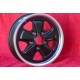 4 uds. llantas Porsche Fuchs 4.5x15 ET42 6x15 ET36 5x130 matt black/diamond cut 356 C SC 911 -1969 912