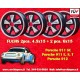 4 pcs. jantes Porsche Fuchs 4.5x15 ET42 6x15 ET36 5x130 RSR style 356 C SC 911 -1969 912