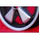 4 pcs. wheels Porsche Fuchs 4.5x15 ET42 6x15 ET36 5x130 anodized look 356 C SC 911 -1969 912