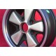 4 pz. cerchi Porsche Fuchs 4.5x15 ET42 6x15 ET36 5x130 anodized look 356 C SC 911 -1969 912
