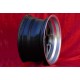4 pz. cerchi Porsche  Fuchs 7x15 ET23.3 8x15 ET10.6 5x130 matt black/diamond cut 911 -1989 914-6 944 -1986 924 turbo-Car