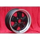 4 Stk Felgen Porsche  Fuchs 7x15 ET23.3 8x15 ET10.6 5x130 matt black/diamond cut 911 -1989 914-6 944 -1986 924 turbo-Car