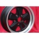 4 pcs. wheels Porsche  Fuchs 7x15 ET23.3 8x15 ET10.6 5x130 matt black/diamond cut 911 -1989 914-6 944 -1986 924 turbo-Ca