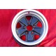 4 pz. cerchi Porsche  Fuchs 7x15 ET23.3 8x15 ET10.6 5x130 matt black/diamond cut 911 -1989 914-6 944 -1986 924 turbo-Car