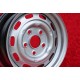 4 Stk Felgen Porsche  Fuchs 5.5x15 ET42 6x15 ET36 5x130 silver 356C SC Carrera GS 901 911 912
