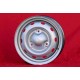 4 jantes en acier Renault R4 (63-91) 4L, R5, R6, 4x13 ET28 silver