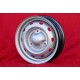 4 Stk. Stahlfelgen Renault R4 4L 4x13 ET28 silver