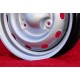 4 cerchi acciaio Renault R4 (63-91) 4L, R5, R6, 4x13 ET28 silver