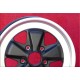 wheel Porsche  Fuchs 6x16 ET36 5x130 matt black/diamond cut 911 -1989, 914 6