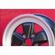 wheel Porsche  Fuchs 6x16 ET36 5x130 matt black/diamond cut 911 -1989, 914 6