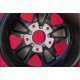 llanta Porsche  Fuchs 6x16 ET36 5x130 matt black/diamond cut 911 -1989, 914 6