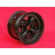 1 Stk Felge Brabham Formula 3 10x13 ET-42 4x101.6 black Formula 3 1964-1970 rear with conical bolt seat