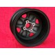 1 ud. llanta Brabham Formula 3 10x13 ET-42 4x101.6 black Formula 3 1964-1970 rear with conical bolt seat