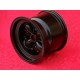 1 Stk Felge Brabham Formula 3 10x13 ET-42 4x101.6 black Formula 3 1964-1970 rear with conical bolt seat