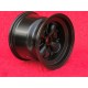 1 Stk Felge Brabham Formula 3 10x13 ET-42 4x101.6 black Formula 3 1964-1970 rear with conical bolt seat