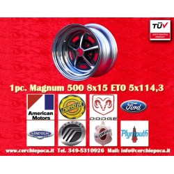1 ud llanta Magnum 500 8x15 ET0 PCD 5x114.3 