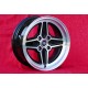 4 pcs. wheels Ford RS 7x15 ET5 4x108 black/diamond cut Escort Mk1-2 Capri Cortina