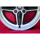 4 pz. cerchi Ford RS 7x15 ET5 4x108 black/diamond cut Escort Mk1-2 Capri Cortina