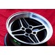 1 pc. wheel Ford RS 7x15 ET5 4x108 black/diamond cut Escort Mk1-2 Capri Cortina