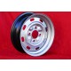 4 pcs. wheels Volkswagen Porsche OEM 5.5x15 ET25 4x130 silver Beetle 67- Karmann Ghia 67- Typ 3 411 412 Porsche 914 