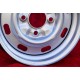 4 uds. llantas Volkswagen Porsche OEM 5.5x15 ET34 4x130 silver Beetle 67- Karmann Ghia 67- Typ 3 411 412 Porsche 914 