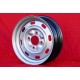 4 uds. llantas Volkswagen Porsche OEM 5.5x15 ET34 4x130 silver Beetle 67- Karmann Ghia 67- Typ 3 411 412 Porsche 914 