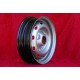4 jantes en acier Renault R4 (63-91) 4L, R5, R6, 4x13 ET28 silver