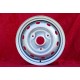 4 cerchi acciaio Renault R4 (63-91) 4L, R5, R6, 4x13 ET28 silver