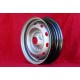 4 Stk. Stahlfelgen Renault R4 4L 4x13 ET28 silver