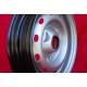 4 Stk. Stahlfelgen Renault R4 4L 4x13 ET28 silver