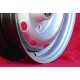 4 steel wheels Renault R4 (63-91) 4L, R5, R6, 4x13 ET28 silver