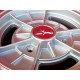 1 pc. jante Renault A110 5x13 ET24 3x150 silver A110,R12, R15, R16, R17