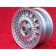 1 ud. llanta Alfa Romeo Millerighe 6x14 ET23 4x108 silver Giulia TI Super 105 -1971 Giulietta 101 750