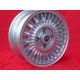 1 ud. llanta Alfa Romeo Millerighe 6x14 ET23 4x108 silver Giulia TI Super 105 -1971 Giulietta 101 750