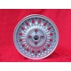 1 ud. llanta Alfa Romeo Millerighe 6x14 ET23 4x108 silver Giulia TI Super 105 -1971 Giulietta 101 750