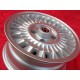 1 Stk Felge Alfa Romeo Millerighe 6x14 ET23 4x108 silver Giulia TI Super 105 -1971 Giulietta 101 750