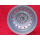 1 ud. llanta Alfa Romeo Millerighe 6x14 ET23 4x108 silver Giulia TI Super 105 -1971 Giulietta 101 750