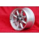 4 Stk Felgen CADILLAC,CHEVROLETMinilite 7x15 ET0 8x15 ET0 5x120.65 silver/diamond cut 996 Turbo