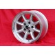 4 pcs. wheels CHRYSLER,FORD Minilite 8x15 ET0 9x15 ET-12 5x114.3 silver/diamond cut Mustang V8 -1973,Falcon V8,Fairlane,