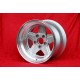 4 pz. cerchi Mercedes Penta 10x15 ET-7 12x15 ET-25 5x112 silver/diamond cut w107 w108 w109 Red Pig 300 SEL