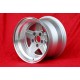 4 pcs. wheels Mercedes Penta 10x15 ET-7 12x15 ET-25 5x112 silver/diamond cut w107 w108 w109 Red Pig 300 SEL