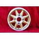 1 ud. llanta Skoda MTX 5.5x13 ET23 4x130 gold/diamond cut MB1000 MB1100 105 110 120 130