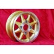 1 Stk Felge Skoda MTX 5.5x13 ET23 4x130 gold/diamond cut MB1000 MB1100 105 110 120 130