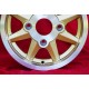 1 Stk Felge Skoda MTX 5.5x13 ET23 4x130 gold/diamond cut MB1000 MB1100 105 110 120 130