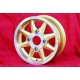 1 Stk Felge Skoda MTX 5.5x13 ET23 4x130 gold/diamond cut MB1000 MB1100 105 110 120 130