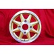 4 pcs. wheels Skoda MTX 5.5x13 ET23 4x130 gold/diamond cut MB1000 MB1100 105 110 120 130