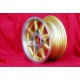 4 pcs. jantes Skoda MTX 5.5x13 ET23 4x130 gold/diamond cut MB1000 MB1100 105 110 120 130